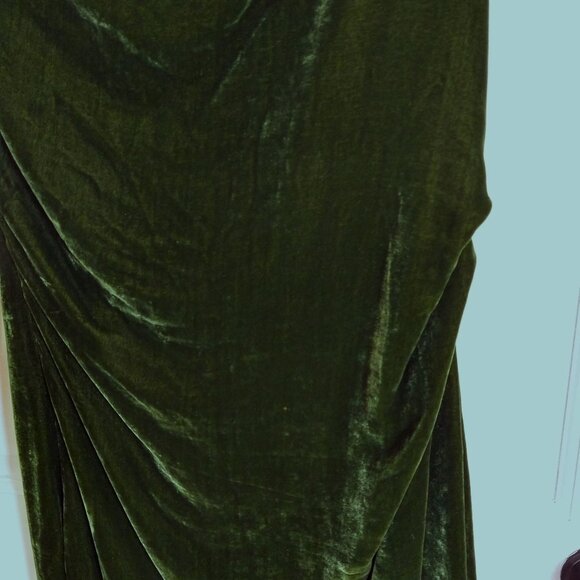 JNSQ Seville Dress - Dark Leaf Green - Picture 2 of 4